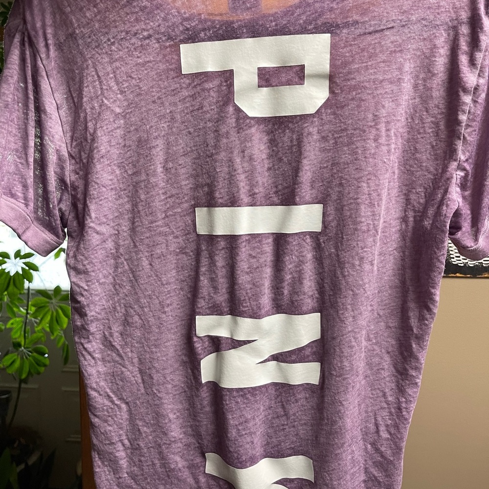 Pink Tshirt Purple